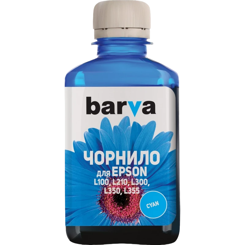 Recipient de cerneală barva pn-el100n, 180ml, cyan 2