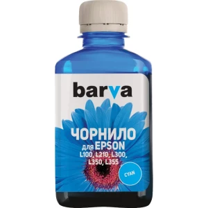Контейнер с чернилами barva pn-el100n, 180мл, голубой