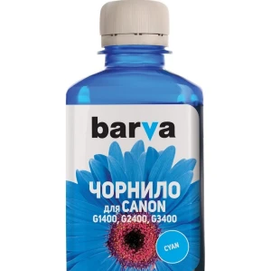 Контейнер с чернилами barva g490 (canon g-series), g490-504 (709), циан