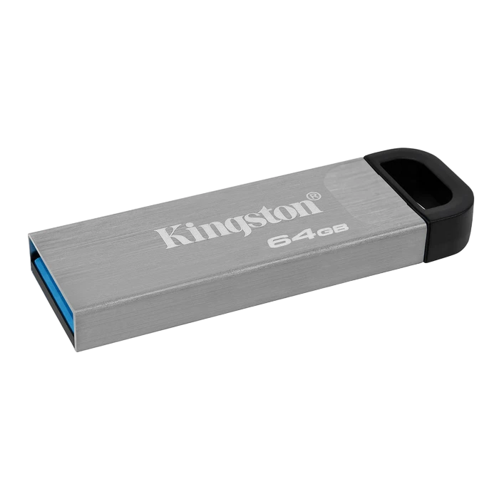 Memorie usb kingston datatraveler kyson, 64gb, argintiu 9