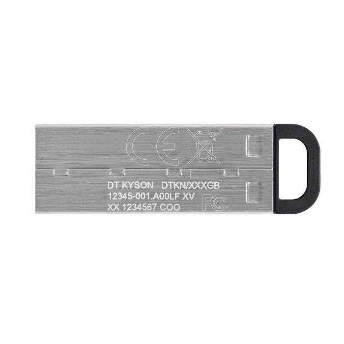 Memorie usb kingston datatraveler kyson, 64gb, argintiu 3