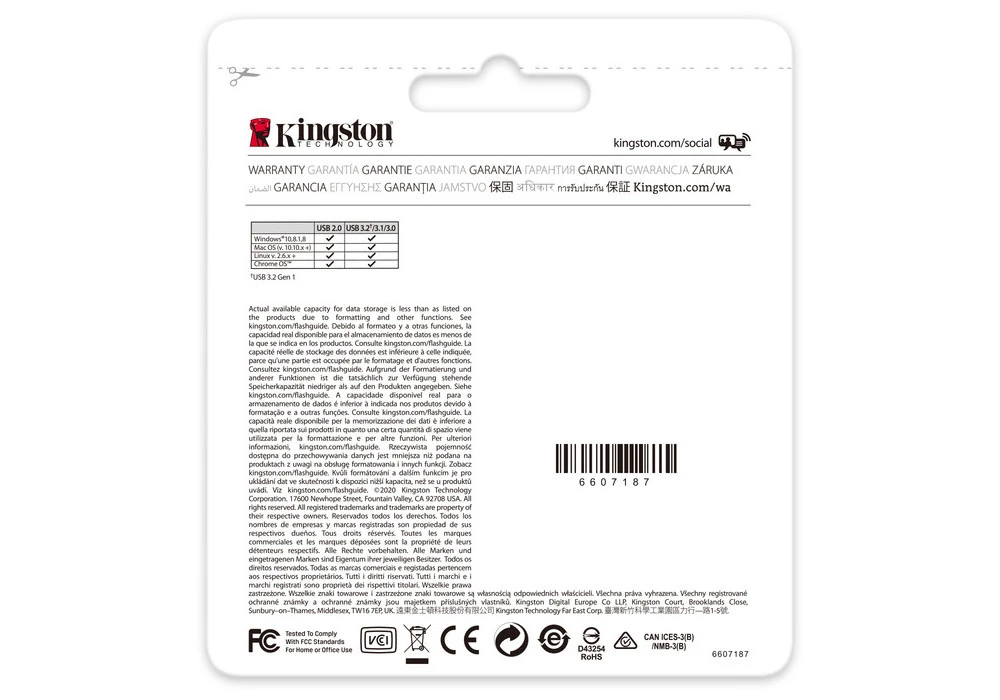 Memorie usb kingston datatraveler kyson, 64gb, argintiu 2