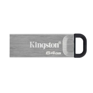 Memorie usb kingston datatraveler kyson, 64gb, argintiu
