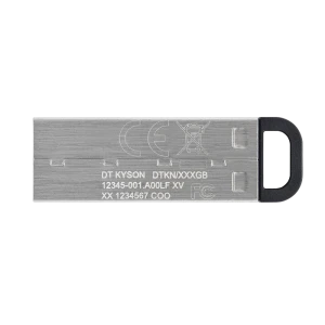 Memorie usb kingston datatraveler kyson, 64gb, argintiu Thumbnail 3