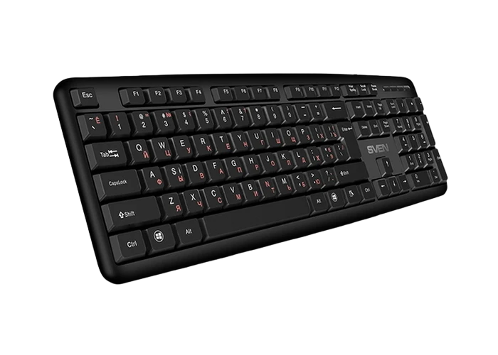 Клавиатура sven kb-s230, проводное, чёрный 8