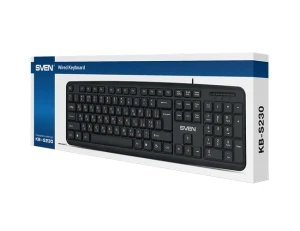 Клавиатура sven kb-s230, проводное, чёрный Thumbnail 3