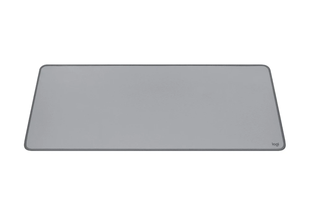 Игровой коврик для мыши logitech desk mat, large, серый 6