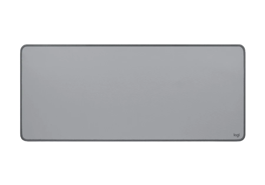 Игровой коврик для мыши logitech desk mat, large, серый 8