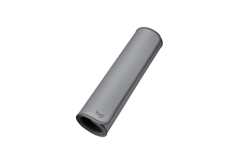 Игровой коврик для мыши logitech desk mat, large, серый 9