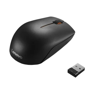 Mouse wireless lenovo 300 compact, negru