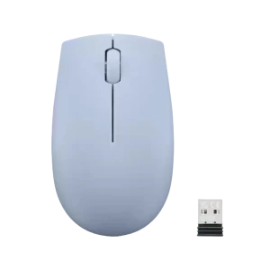 Беcпроводная мышь lenovo 300 compact, синий