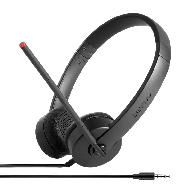 Наушники lenovo essential, чёрный 2