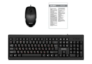 Set tastatură + mouse sven kb-s320c, cu fir, negru Thumbnail 18