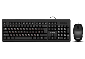 Set tastatură + mouse sven kb-s320c, cu fir, negru Thumbnail 5
