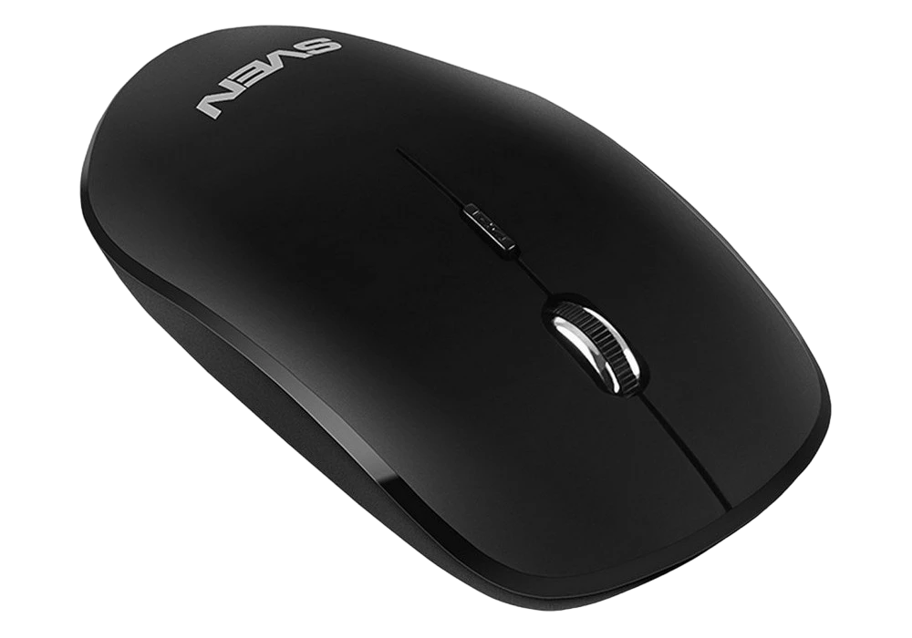 Set tastatură + mouse sven kb-c3200w, fără fir, negru 4