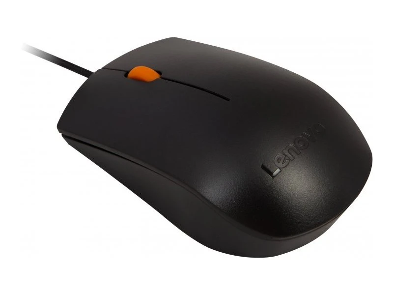 Set tastatură + mouse lenovo 300 usb combo, cu fir, negru 10