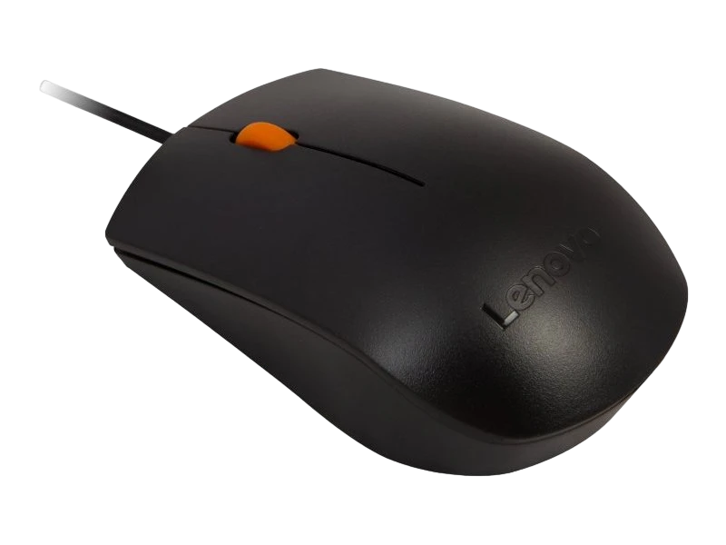 Set tastatură + mouse lenovo 300 usb combo, cu fir, negru 4