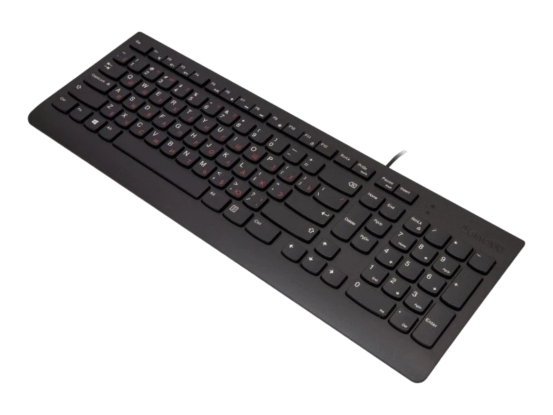 Set tastatură + mouse lenovo 300 usb combo, cu fir, negru 15