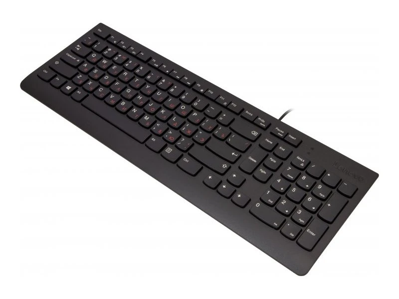 Set tastatură + mouse lenovo 300 usb combo, cu fir, negru 17