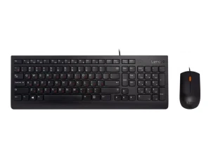 Set tastatură + mouse lenovo 300 usb combo, cu fir, negru Thumbnail 14