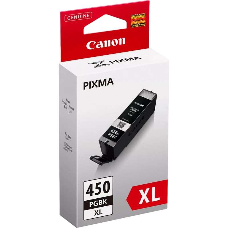 Картридж чернильный canon pgi-450xl, 6434b001, черный 3