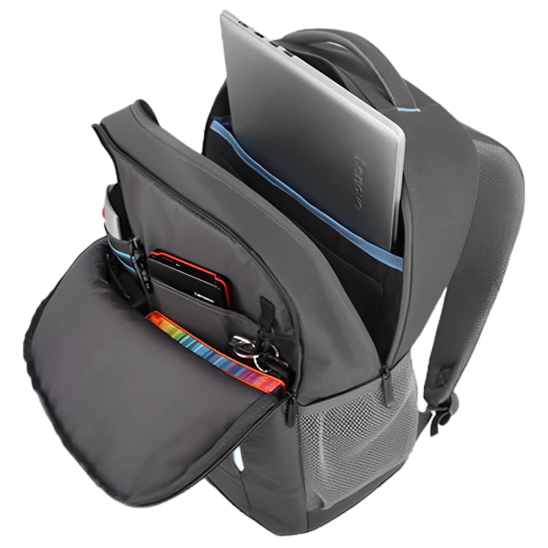 Rucsac pentru laptop lenovo b515, 15.6", poliester, gri 5