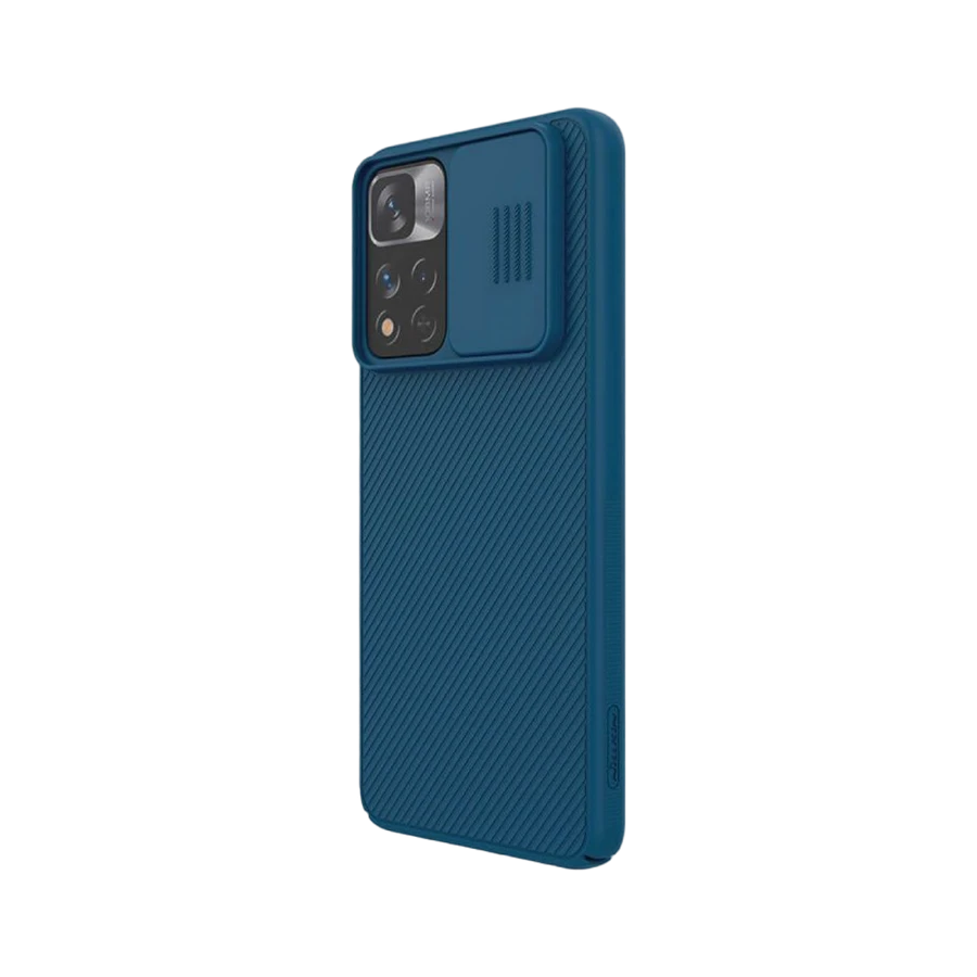 Чехол nillkin redmi note 11 pro - camshield pro, синий 5