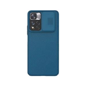 Чехол nillkin redmi note 11 pro - camshield pro, синий