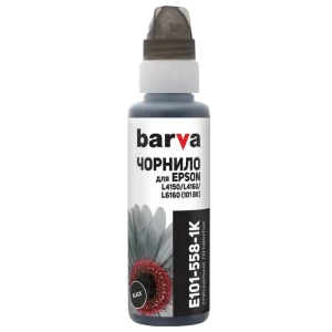 Контейнер с чернилами barva e101-558, 100мл, черный