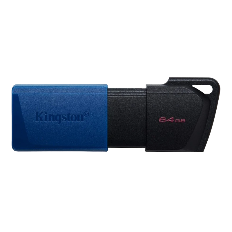 Usb flash накопитель kingston datatraveler exodia m, 64гб, черный/синий 4