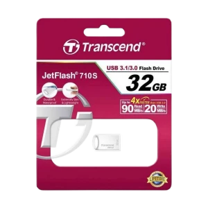 Usb flash накопитель transcend jetflash 710, 32гб, серебристый Thumbnail 9