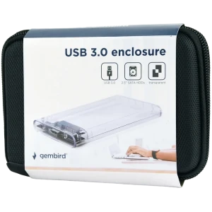 Carcasă externă gembird ee2-u3s9-6, transparent (ee2-u3s9-6) Thumbnail 11