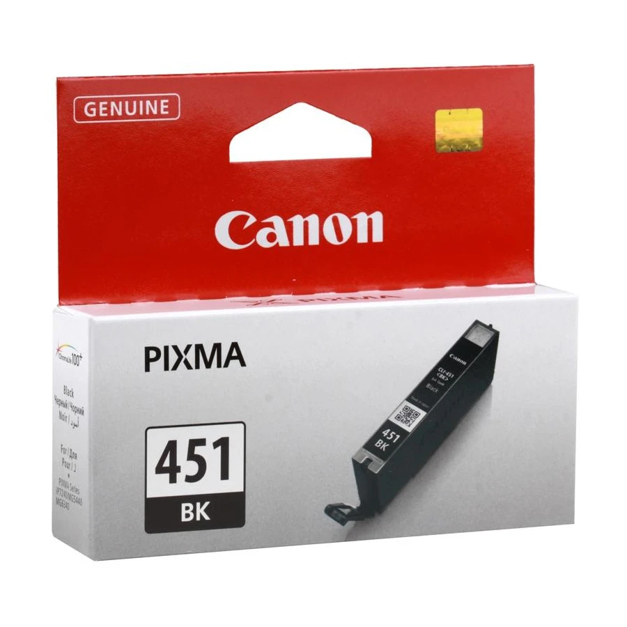 Картридж чернильный canon cli-451bk, 7мл, черный 4