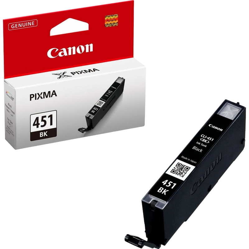 Картридж чернильный canon cli-451bk, 7мл, черный 5