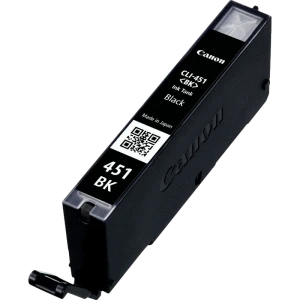 Картридж чернильный canon cli-451bk, 7мл, черный