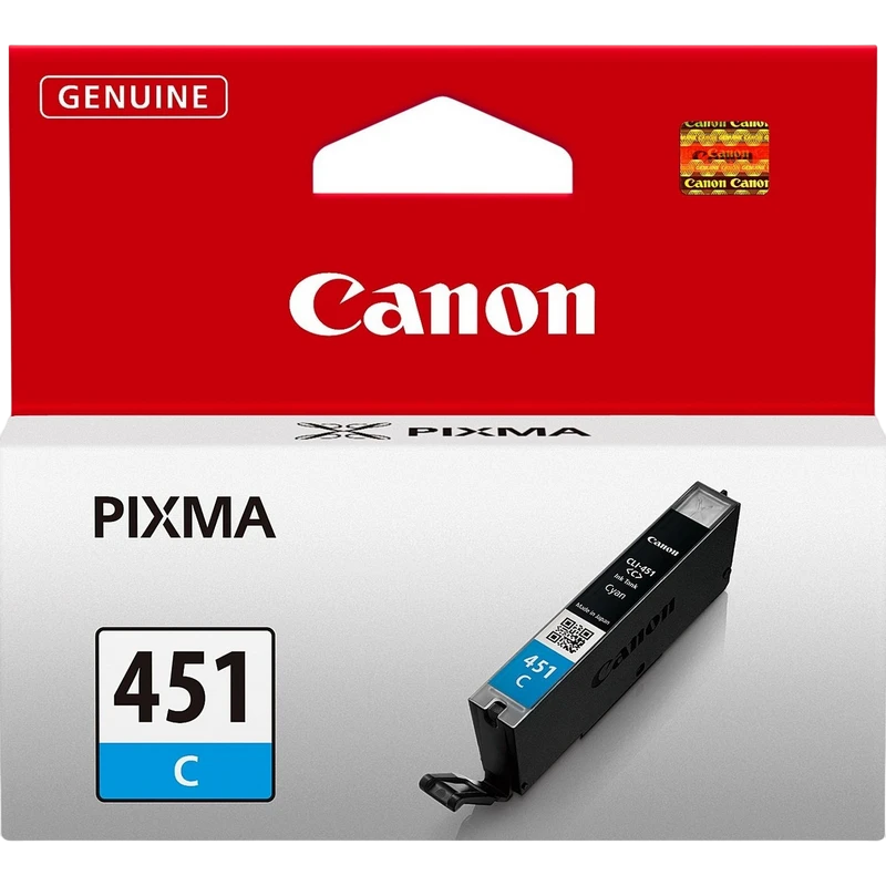 Картридж чернильный canon cli-451c, 7мл, голубой 4