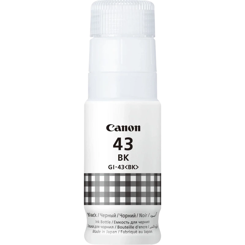 Контейнер с чернилами canon gi-43, 60мл, черный 2