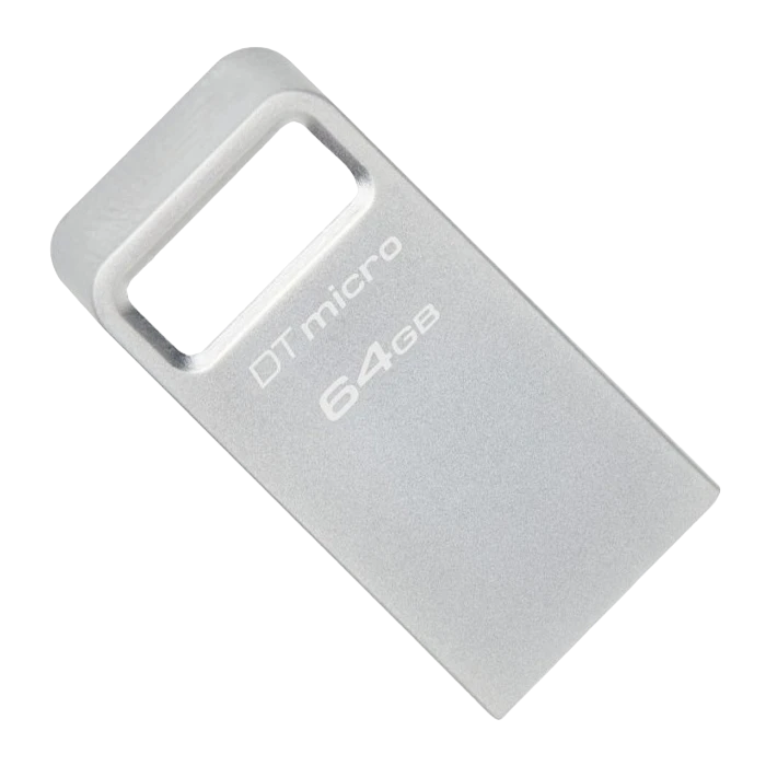 Memorie usb kingston datatraveler micro, 64gb, argintiu 3
