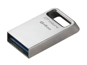 Memorie usb kingston datatraveler micro, 64gb, argintiu Thumbnail 4