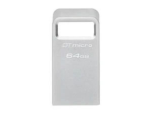 Memorie usb kingston datatraveler micro, 64gb, argintiu Thumbnail 2
