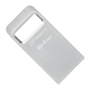 Memorie usb kingston datatraveler micro, 64gb, argintiu Thumbnail 3