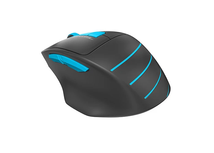 Mouse wireless a4tech fg30s, gri/albastru 6