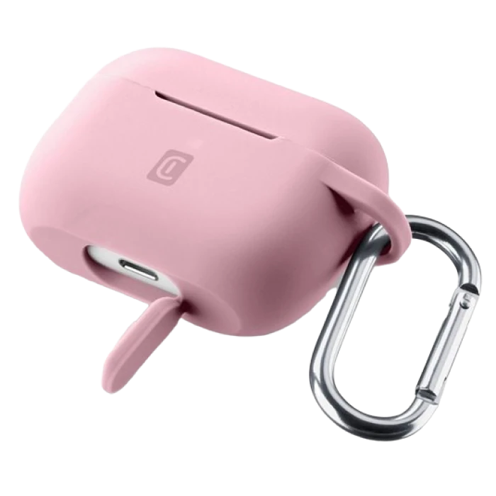 Husă pentru airpods cellularline bounce - airpods 1 & 2, roz 2