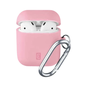 Husă pentru airpods cellularline bounce - airpods 1 & 2, roz