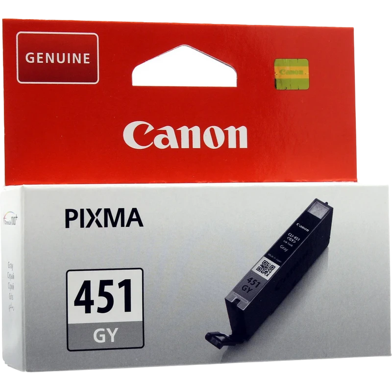 Картридж чернильный canon cli-451gy, 7мл, серый 3