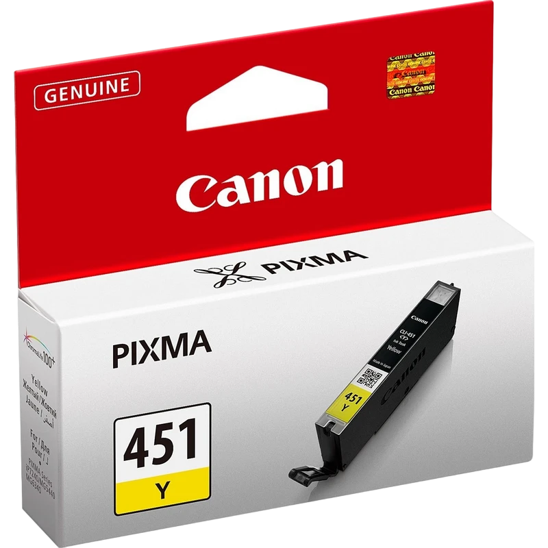 Cartuș de cerneală canon cli-451y, 7ml, galben 3