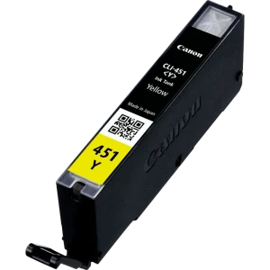 Картридж чернильный canon cli-451y, 7мл, желтый