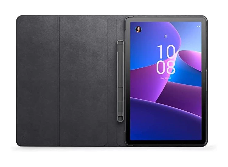 Husă folio lenovo pentru tab m10 plus a treia generație, gri 4