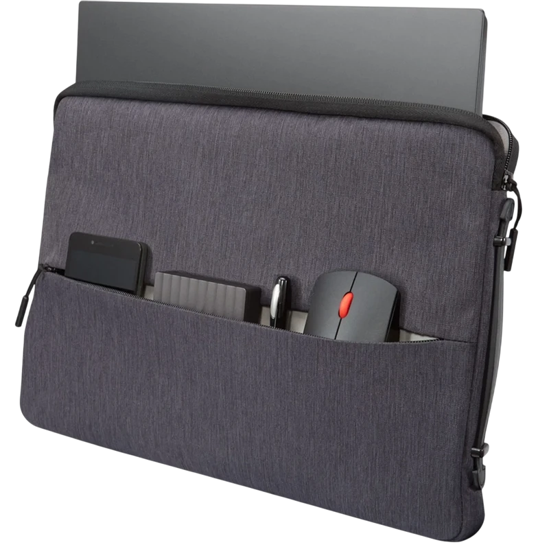 Husă pentru laptop lenovo urban sleeve, 13", gri 4