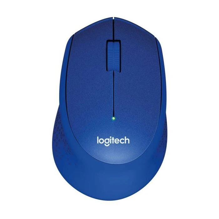 Беcпроводная мышь logitech m330 silent plus, синий 9
